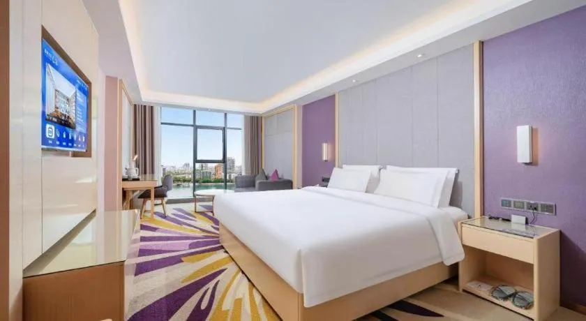 Bed in Lavande Hotel Shaoguan Bainian East Street Fengcai Building