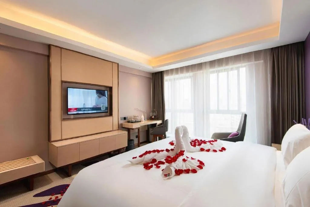 Bed in Lavande Hotel Kunming Railway Station