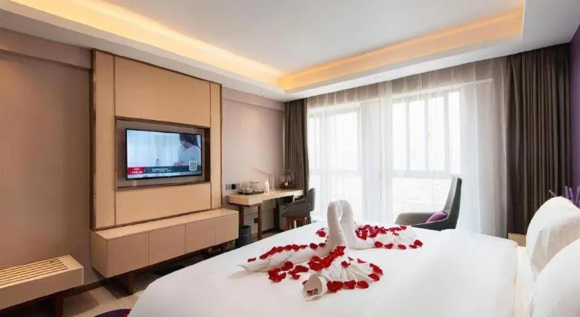 Bed in Lavande Hotel Kunming Railway Station