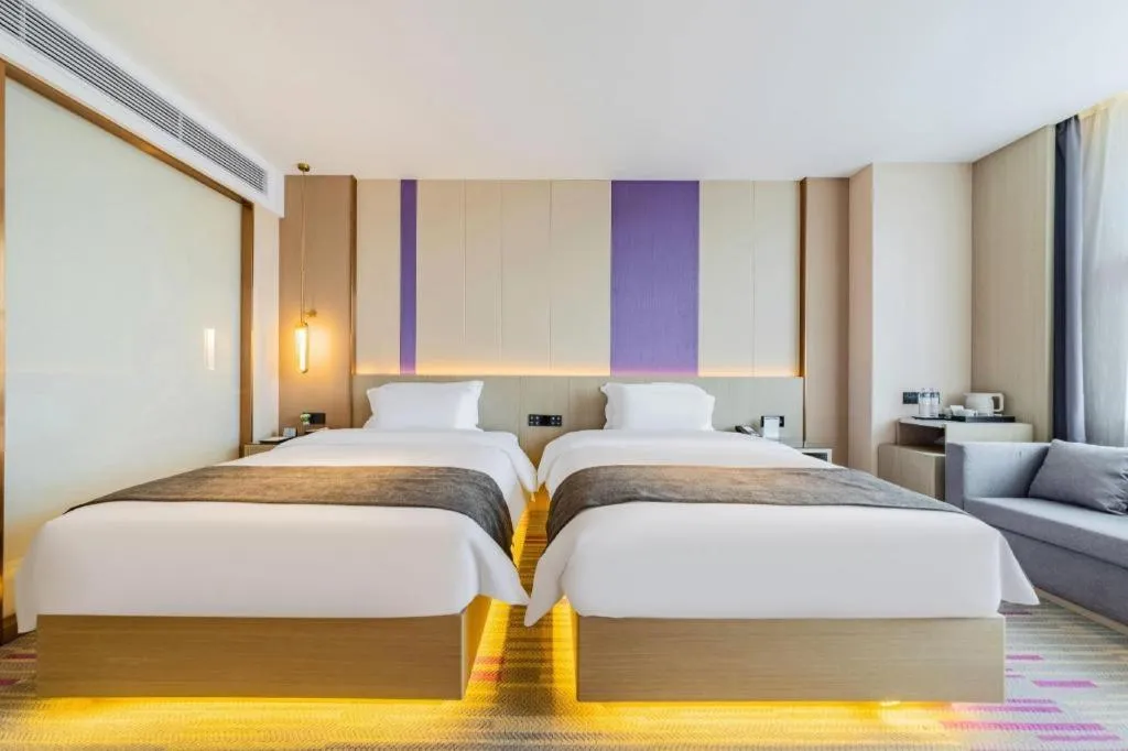 Bed in Lavande Hotel Dongguan City Hall Guomao