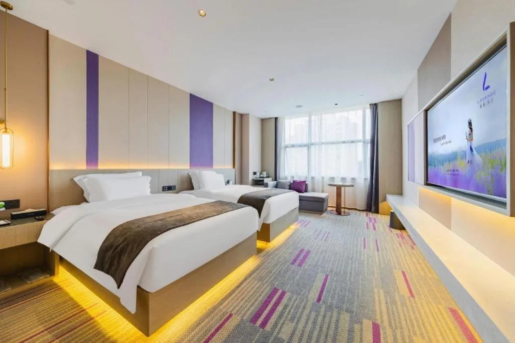 Bed in Lavande Hotel Dongguan City Hall Guomao