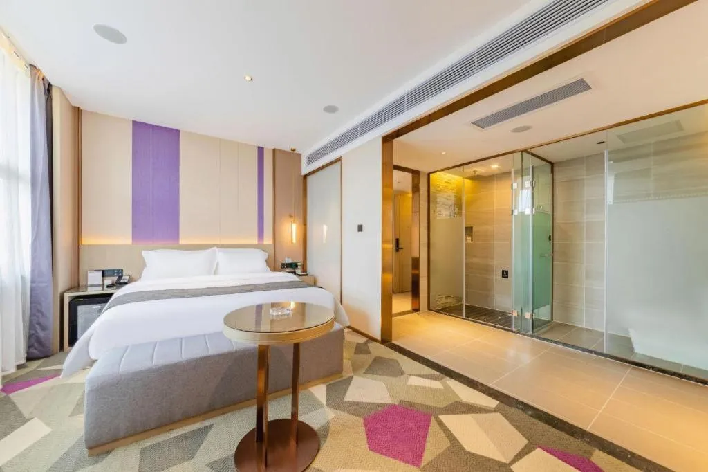 Bed in Lavande Hotel Dongguan City Hall Guomao