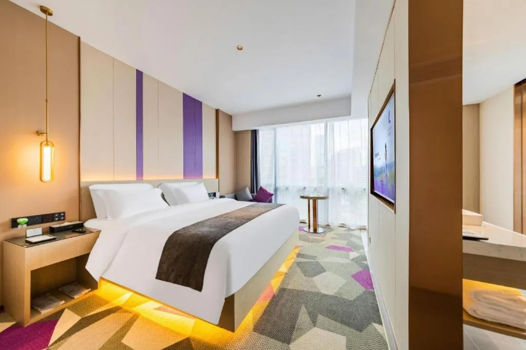 Bed in Lavande Hotel Dongguan City Hall Guomao