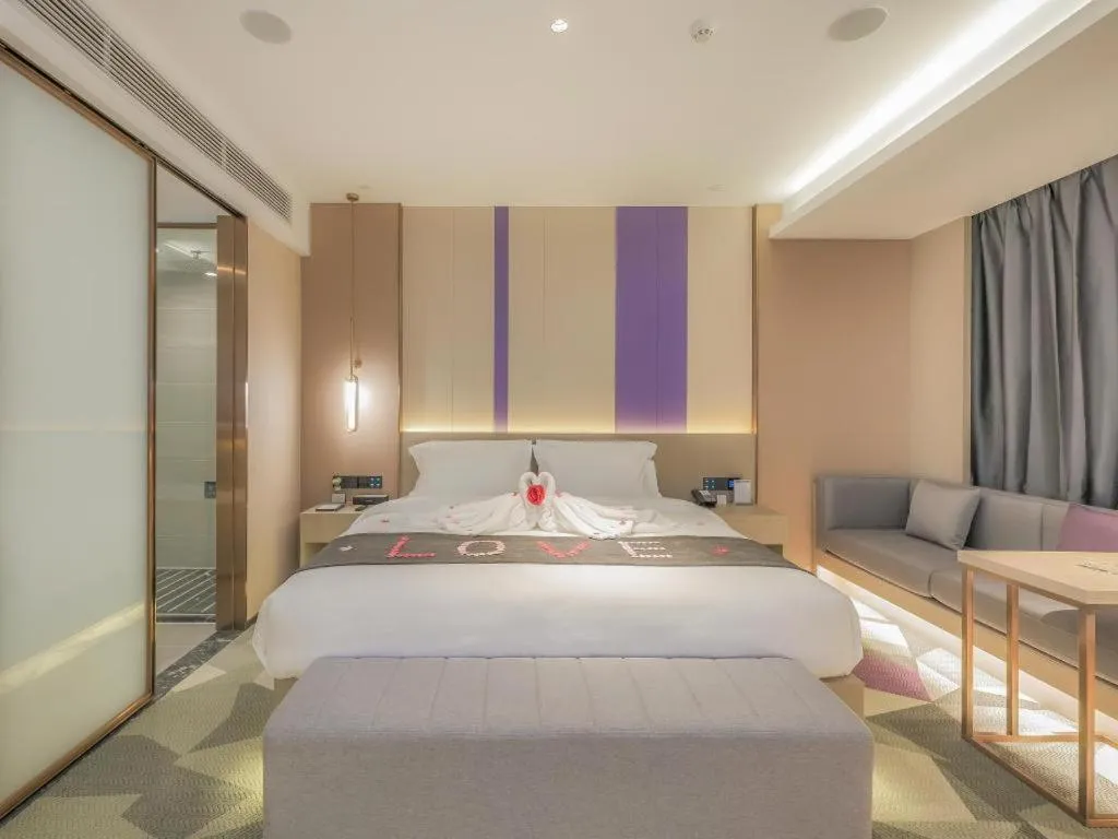 Bed in Lavande Hotel Dongguan City Hall Guomao