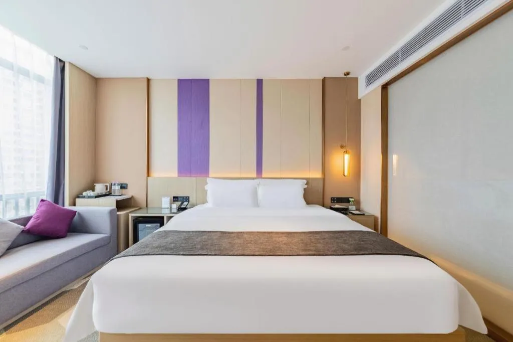 Bed in Lavande Hotel Dongguan City Hall Guomao