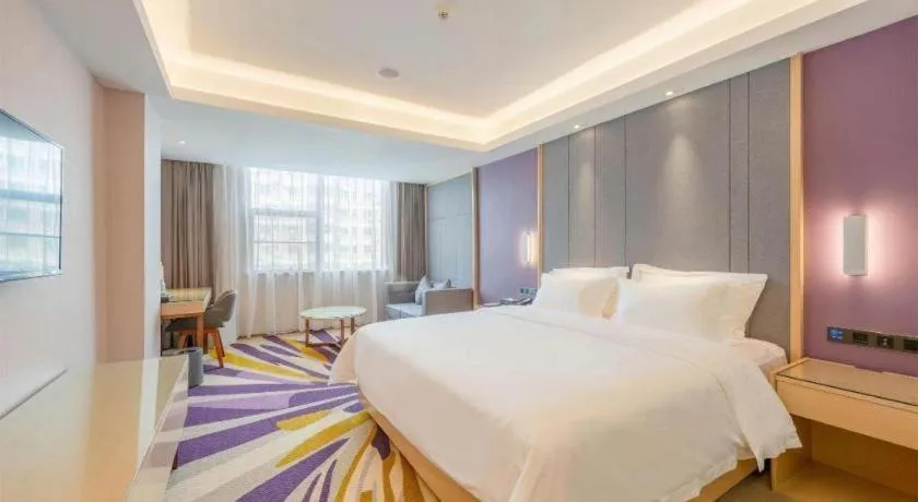 Bed in Lavande Hotel Dongguan Shijie Jiarong Shopping Plaza Liuhua Metro Station