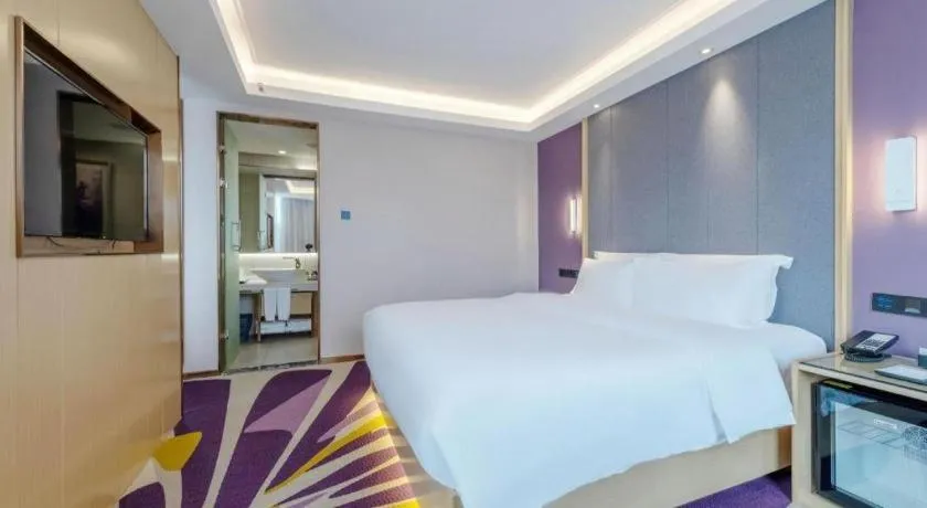 Bed in Lavande Hotel Dongguan Shijie Jiarong Shopping Plaza Liuhua Metro Station