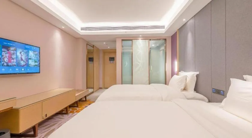 Bed in Lavande Hotel Dongguan Shijie Jiarong Shopping Plaza Liuhua Metro Station