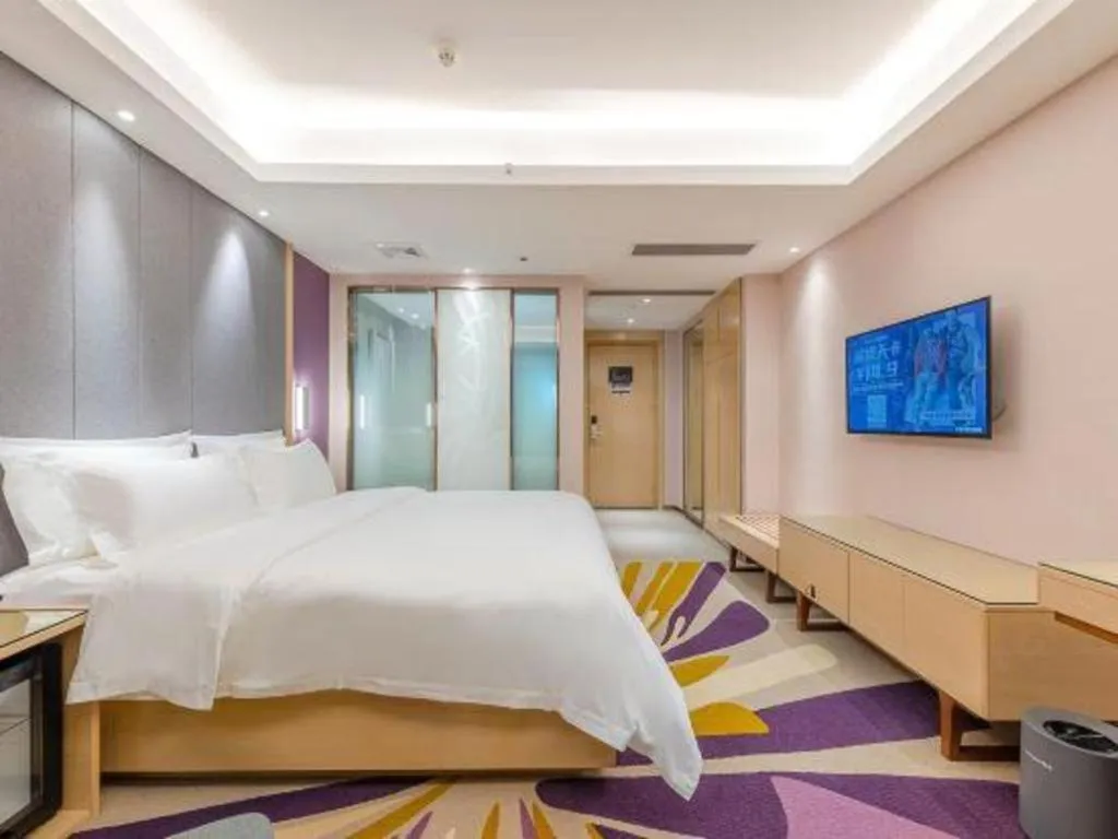Bed in Lavande Hotel Dongguan Shijie Jiarong Shopping Plaza Liuhua Metro Station