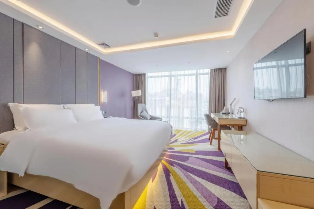 Bed in Lavande Hotel Dongguan Shijie Jiarong Shopping Plaza Liuhua Metro Station