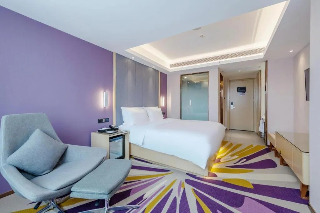 Bed in Lavande Hotel Dongguan Shijie Jiarong Shopping Plaza Liuhua Metro Station