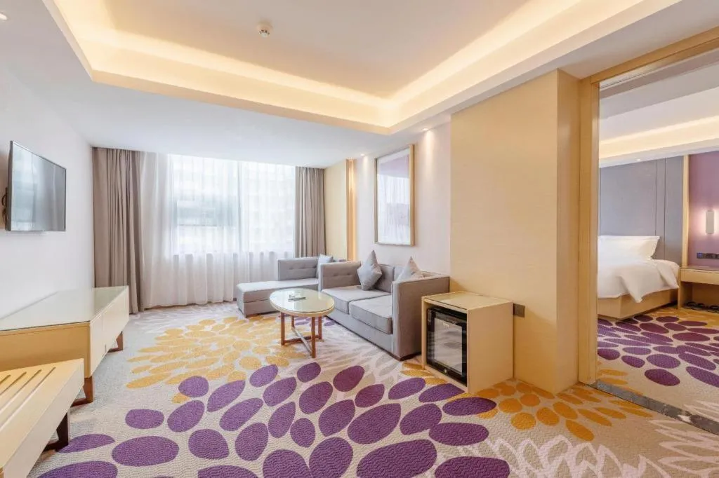Bed in Lavande Hotel Dongguan Shijie Jiarong Shopping Plaza Liuhua Metro Station
