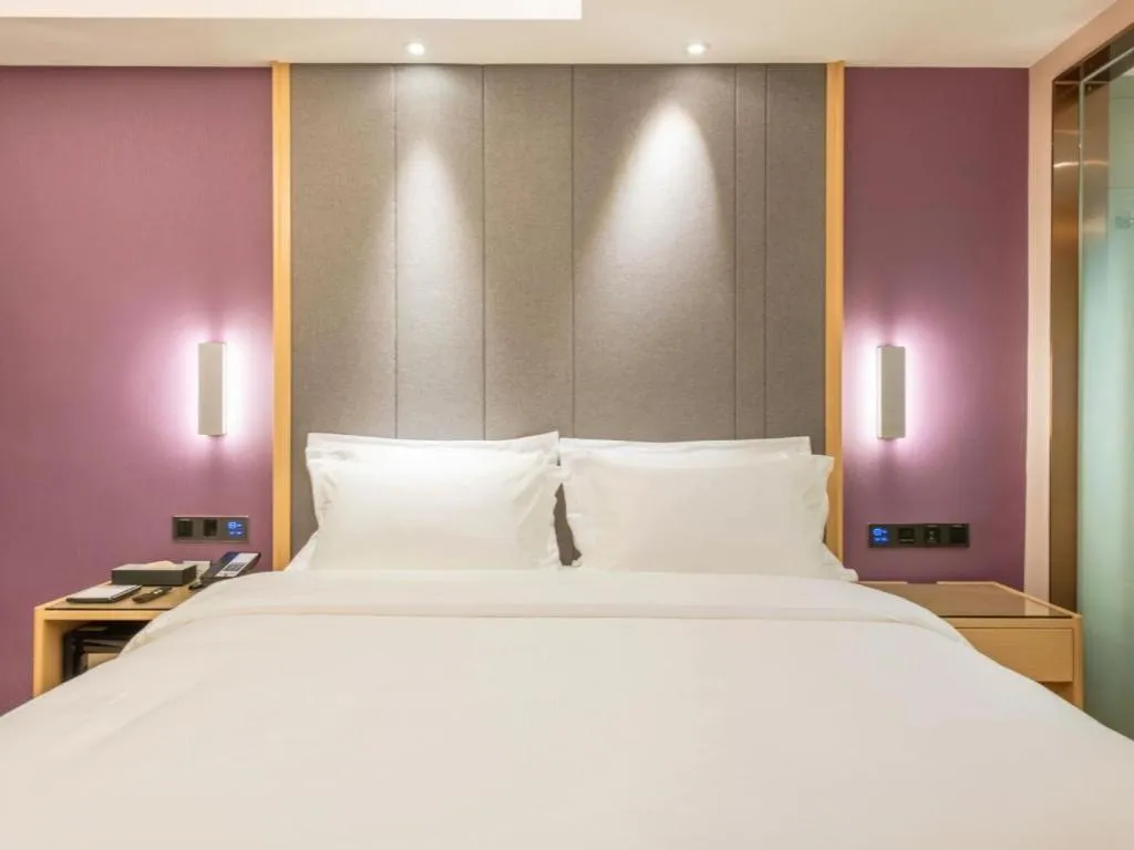 Bed in Lavande Hotel Dongguan Shijie Jiarong Shopping Plaza Liuhua Metro Station