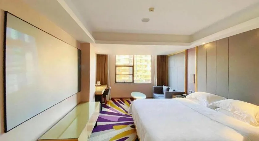 Bed in Lavande Hotel Dongguan Shijie Jiarong Shopping Plaza Liuhua Metro Station
