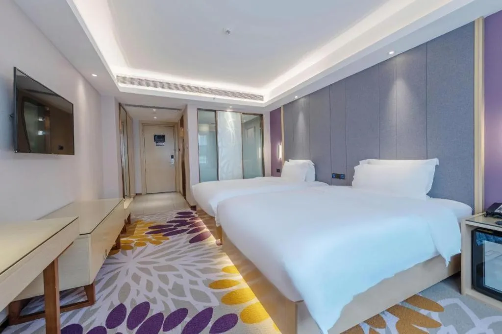 Bed in Lavande Hotel Dongguan Shijie Jiarong Shopping Plaza Liuhua Metro Station