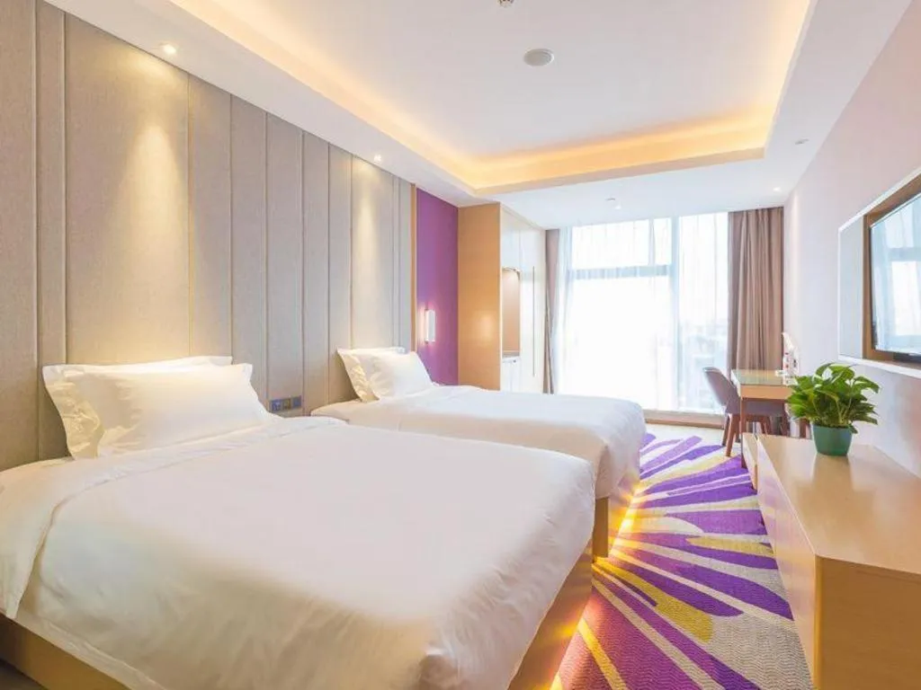 Bed in Lavande Hotel Dongguan Shijie Jiarong Shopping Plaza Liuhua Metro Station