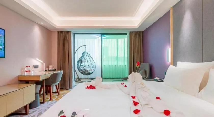 Bed in Lavande Hotel Dongguan Shijie Jiarong Shopping Plaza Liuhua Metro Station