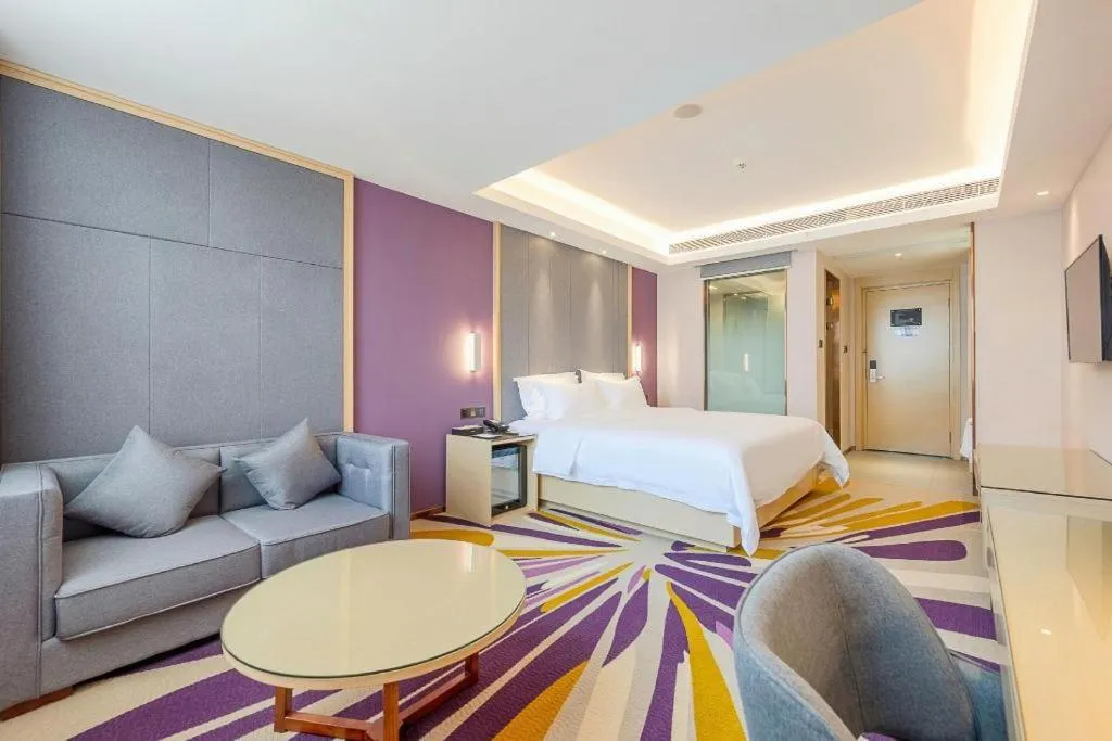 Bed in Lavande Hotel Dongguan Shijie Jiarong Shopping Plaza Liuhua Metro Station