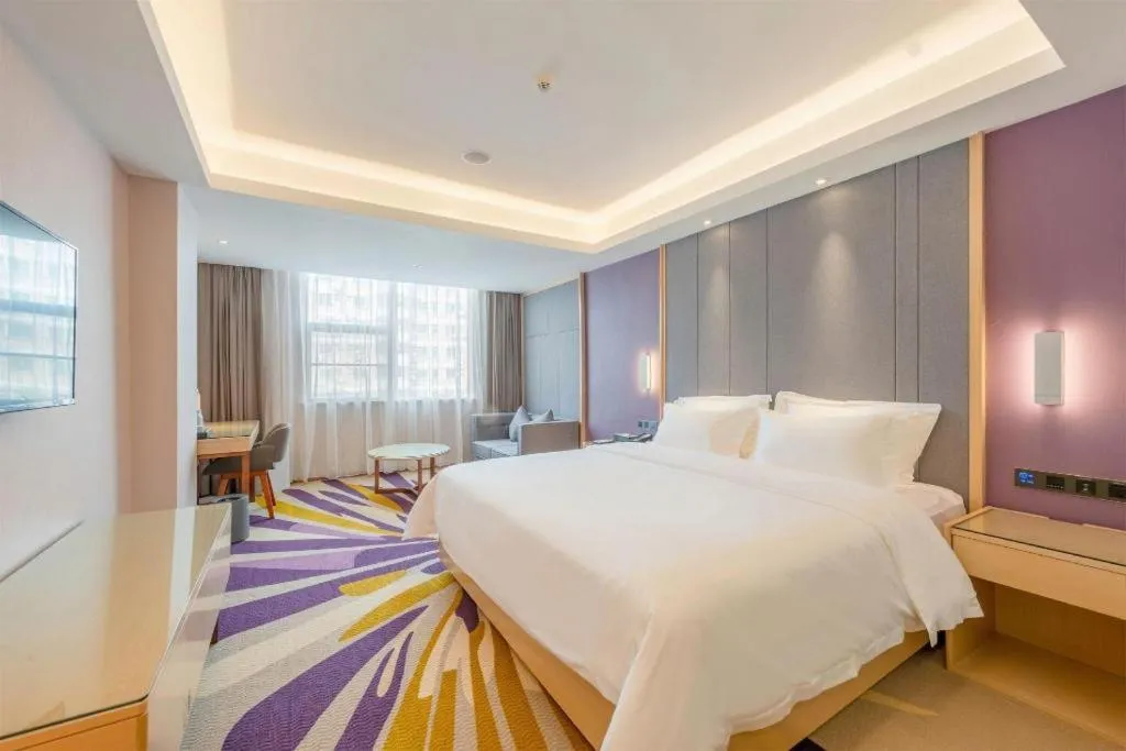 Bed in Lavande Hotel Dongguan Shijie Jiarong Shopping Plaza Liuhua Metro Station