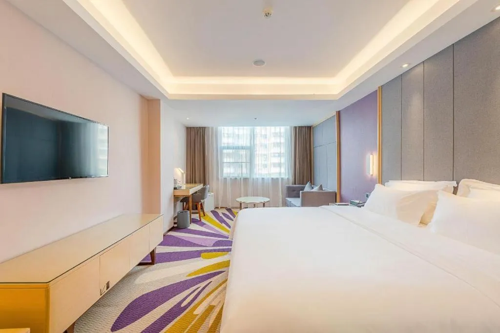Bed in Lavande Hotel Dongguan Shijie Jiarong Shopping Plaza Liuhua Metro Station