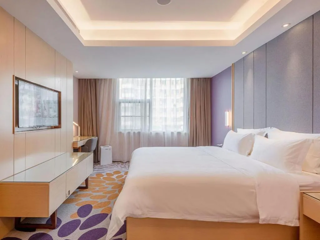 Bed in Lavande Hotel Dongguan Shijie Jiarong Shopping Plaza Liuhua Metro Station
