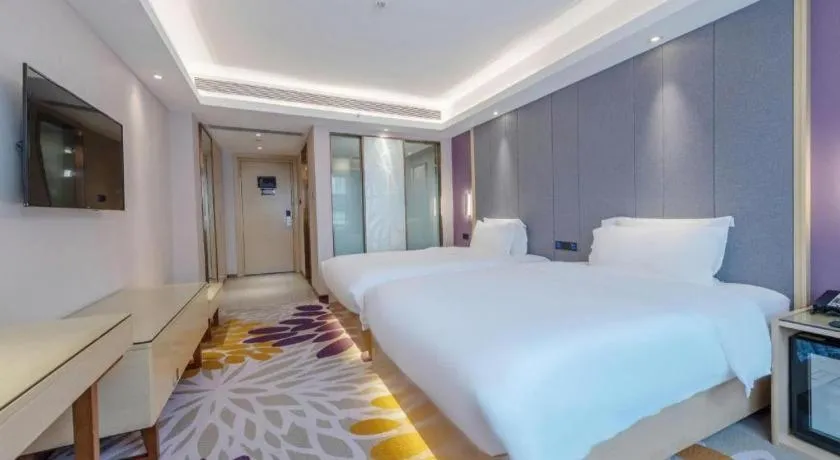 Bed in Lavande Hotel Dongguan Shijie Jiarong Shopping Plaza Liuhua Metro Station