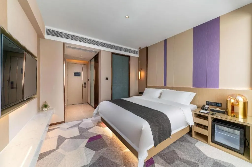 Bed in Lavande Hotel Chaozhou Fortune Center Lin Street