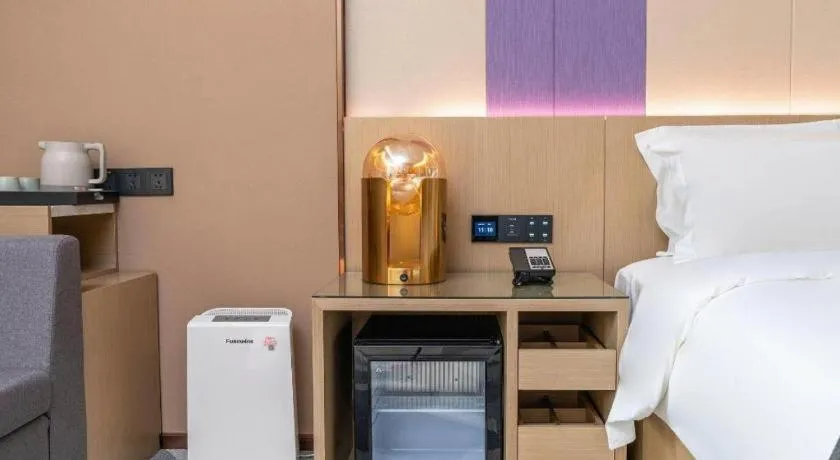 Bed in Lavande Hotel Chaozhou Fortune Center Lin Street