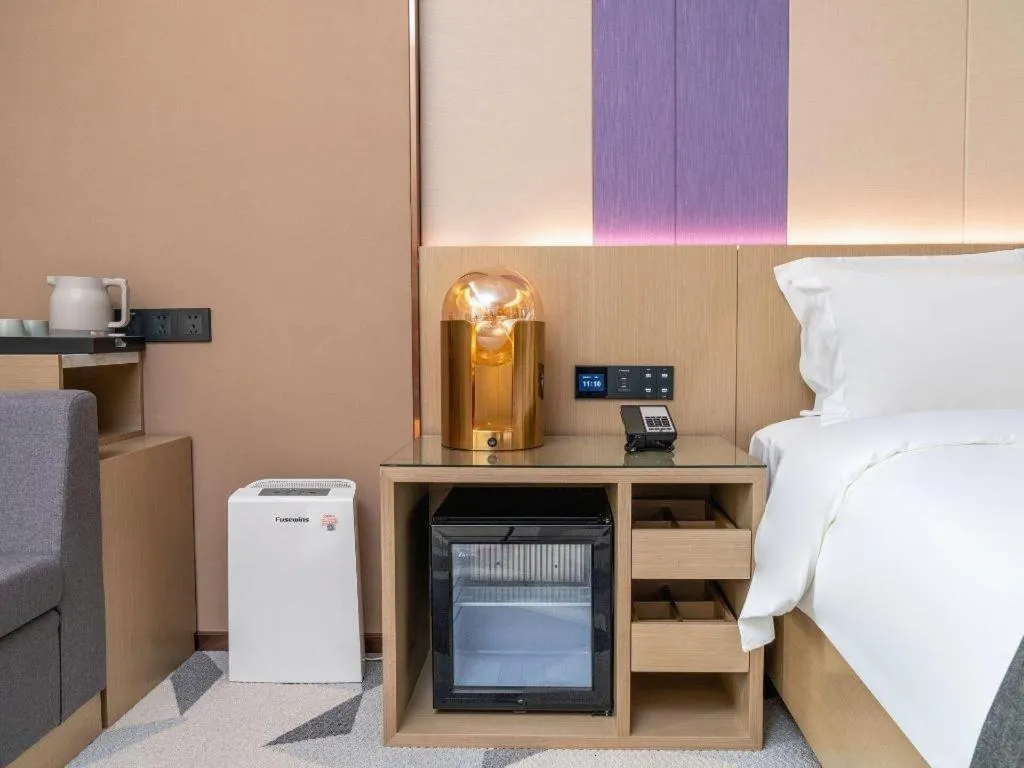 Bed in Lavande Hotel Chaozhou Fortune Center Lin Street