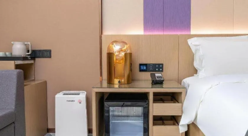 Bed in Lavande Hotel Chaozhou Fortune Center Lin Street