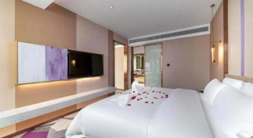 Bed in Lavande Hotel Chaozhou Fortune Center Lin Street