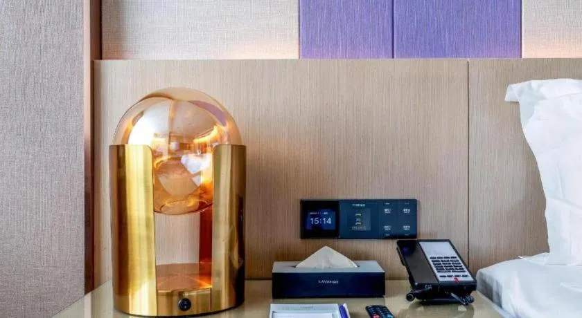 Bed in Lavande Hotel Chaozhou Fortune Center Lin Street