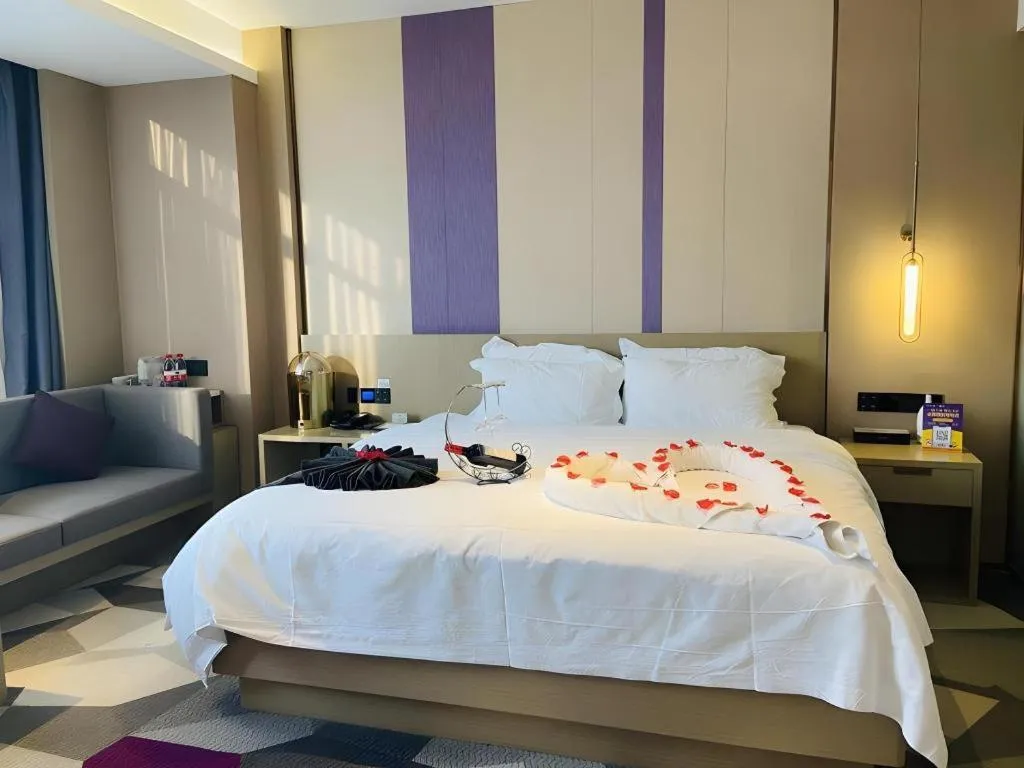 Bed in Lavande Hotel Wuxi East Railway Station