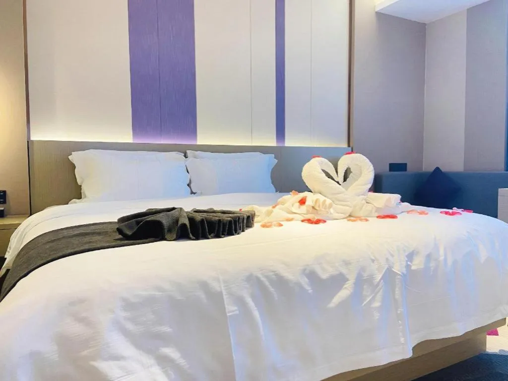 Bed in Lavande Hotel Wuxi East Railway Station