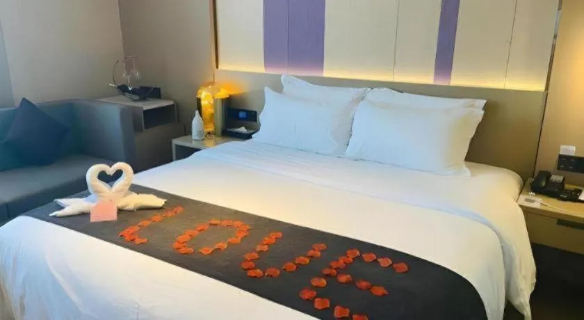 Bed in Lavande Hotel Wuxi East Railway Station