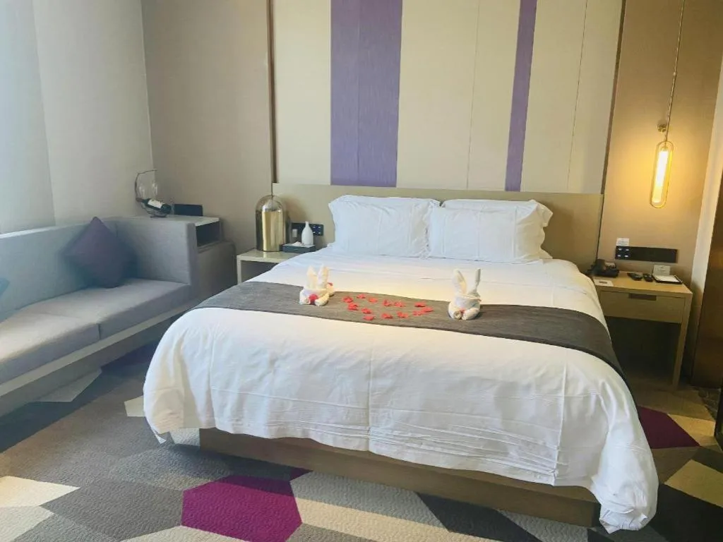 Bed in Lavande Hotel Wuxi East Railway Station