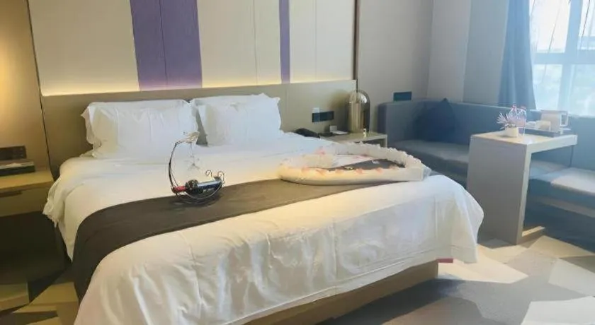Bed in Lavande Hotel Wuxi East Railway Station