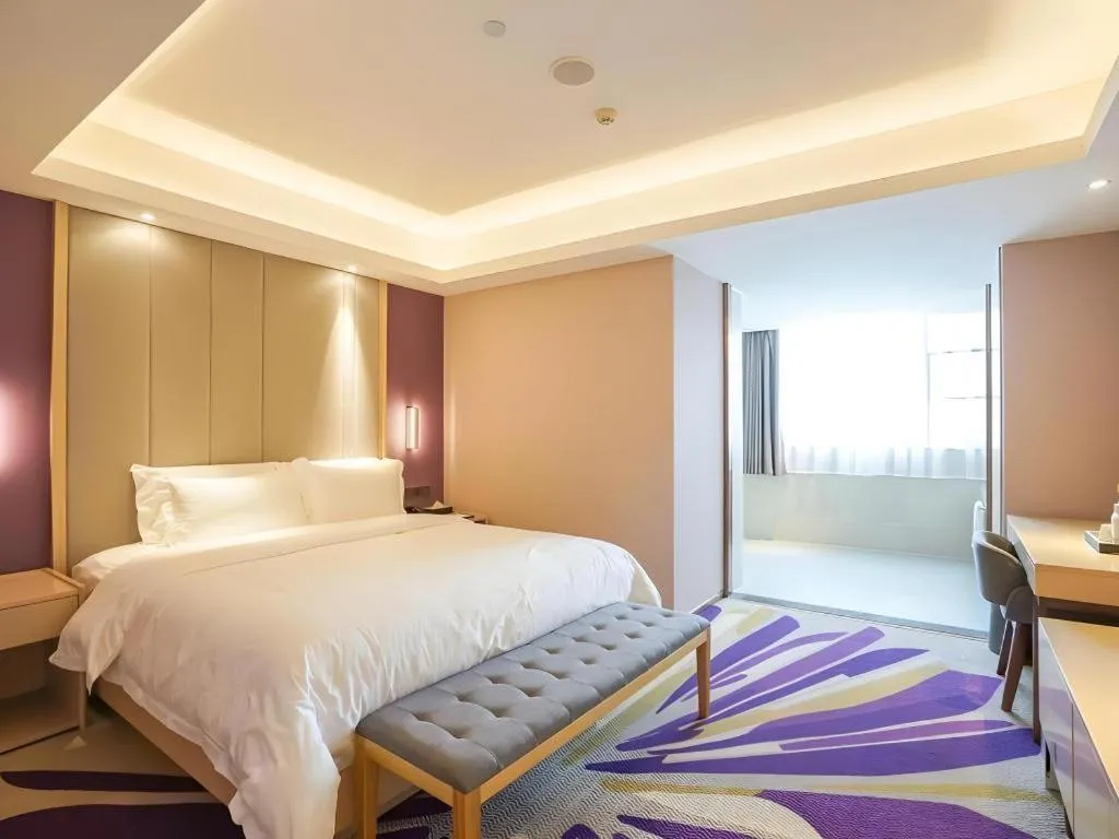 Bed in Lavande Hotel Wuhan Jianghan Road Jiqing Street