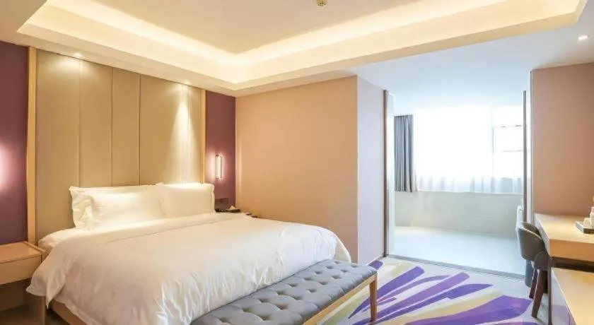 Bed in Lavande Hotel Wuhan Jianghan Road Jiqing Street