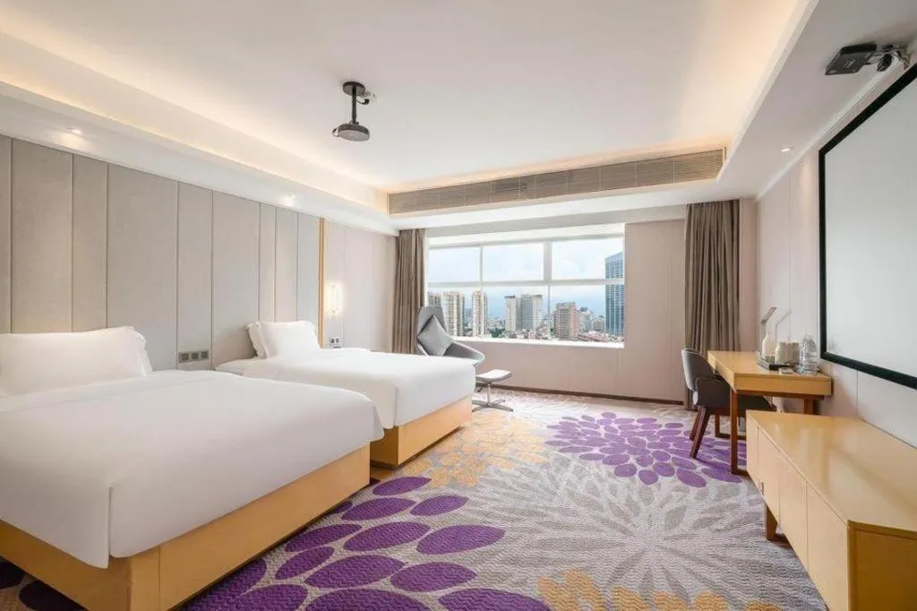 Bed in Lavande Hotel Maoming High-speed Railway Station Xinfu Road