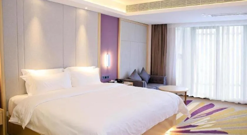 Bed in Lavande Hotel Maoming High-speed Railway Station Xinfu Road