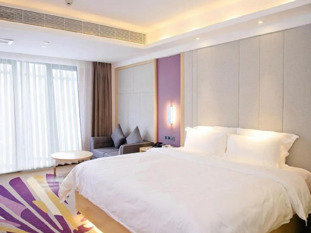 Bed in Lavande Hotel Maoming High-speed Railway Station Xinfu Road