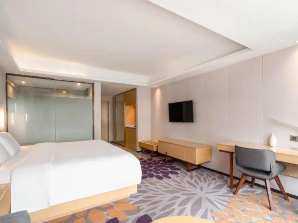 Bed in Lavande Hotel Maoming High-speed Railway Station Xinfu Road