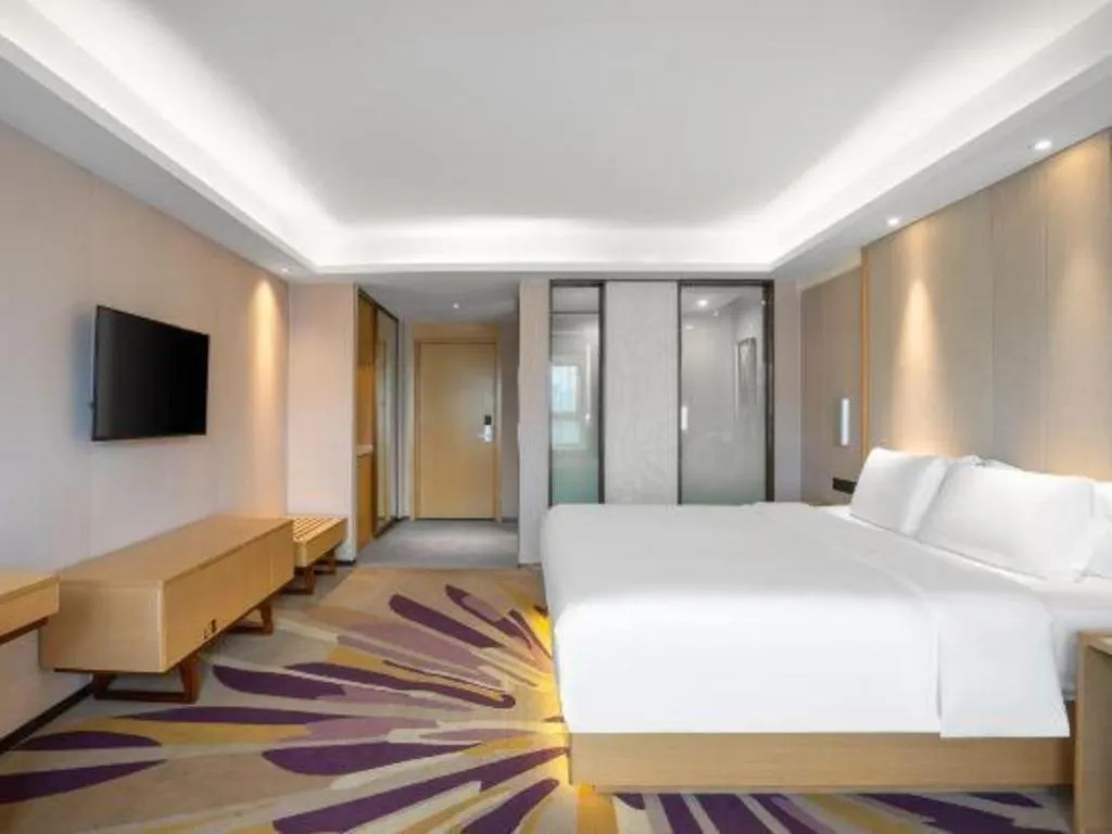 Bed in Lavande Hotel Maoming High-speed Railway Station Xinfu Road