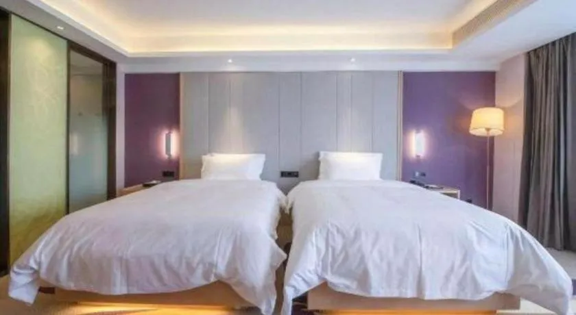 Bed in Lavande Hotel Maoming High-speed Railway Station Xinfu Road