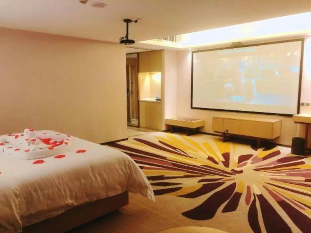 Bed in Lavande Hotel Maoming High-speed Railway Station Xinfu Road