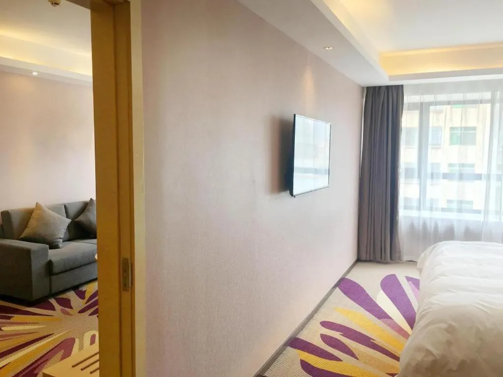 Bed in Lavande Hotel Maoming High-speed Railway Station Xinfu Road