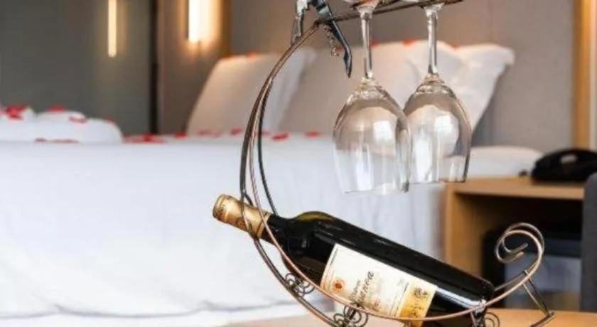 Bed in Lavande Hotel Maoming High-speed Railway Station Xinfu Road