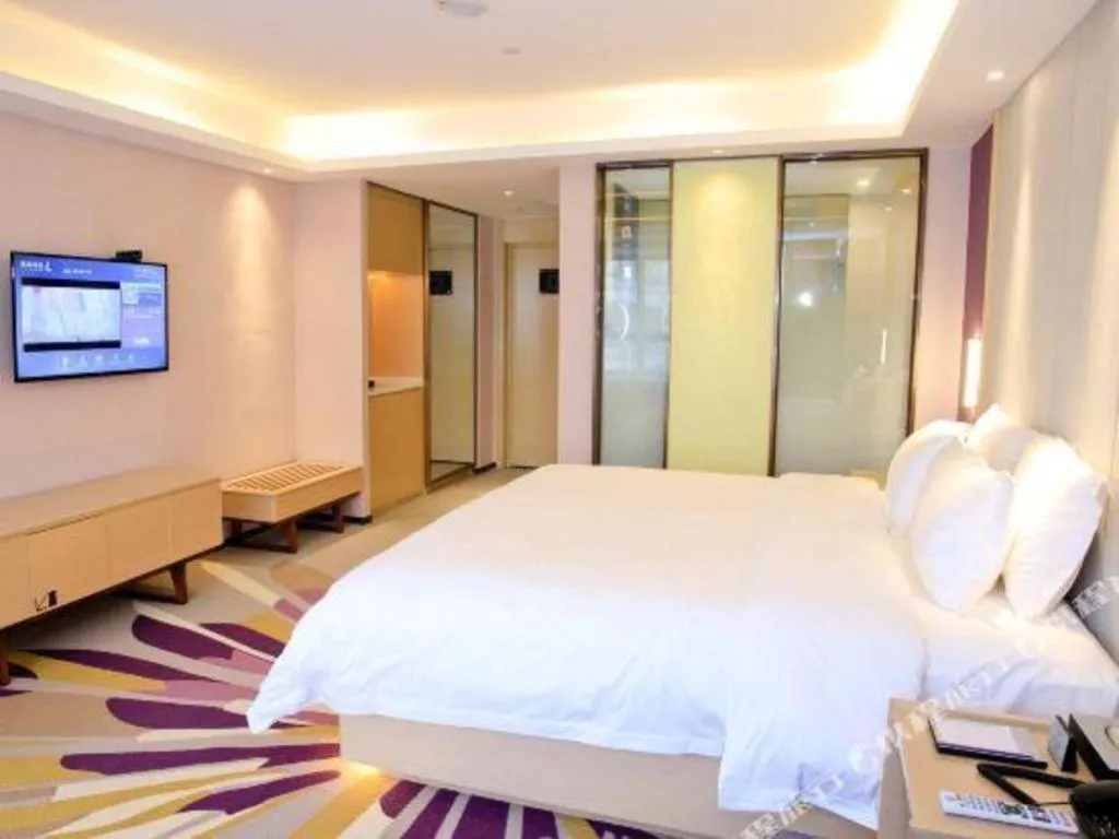 Bed in Lavande Hotel Maoming High-speed Railway Station Xinfu Road