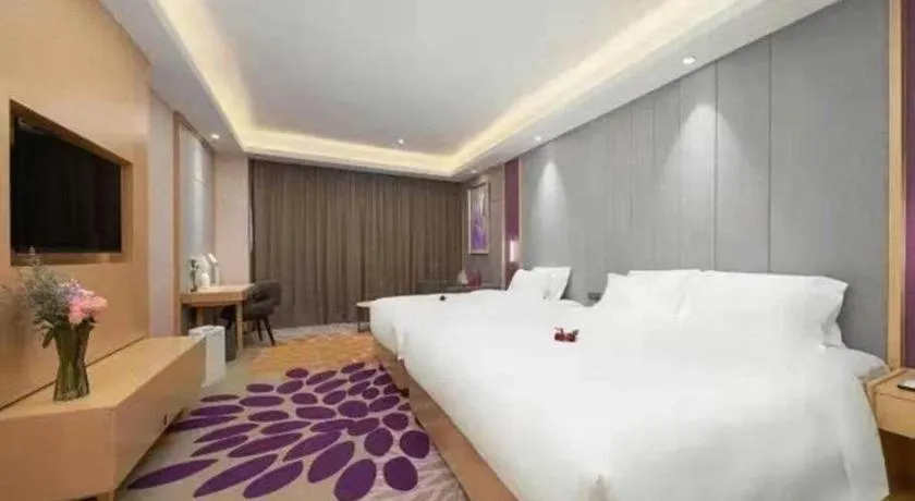 Bed in Lavande Hotel Maoming High-speed Railway Station Xinfu Road